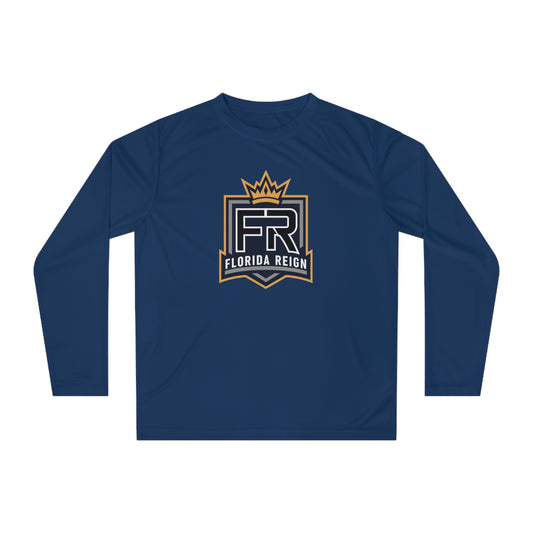 Adult Florida Reign Lacrosse Team 365 Performance Long Sleeve Shirt