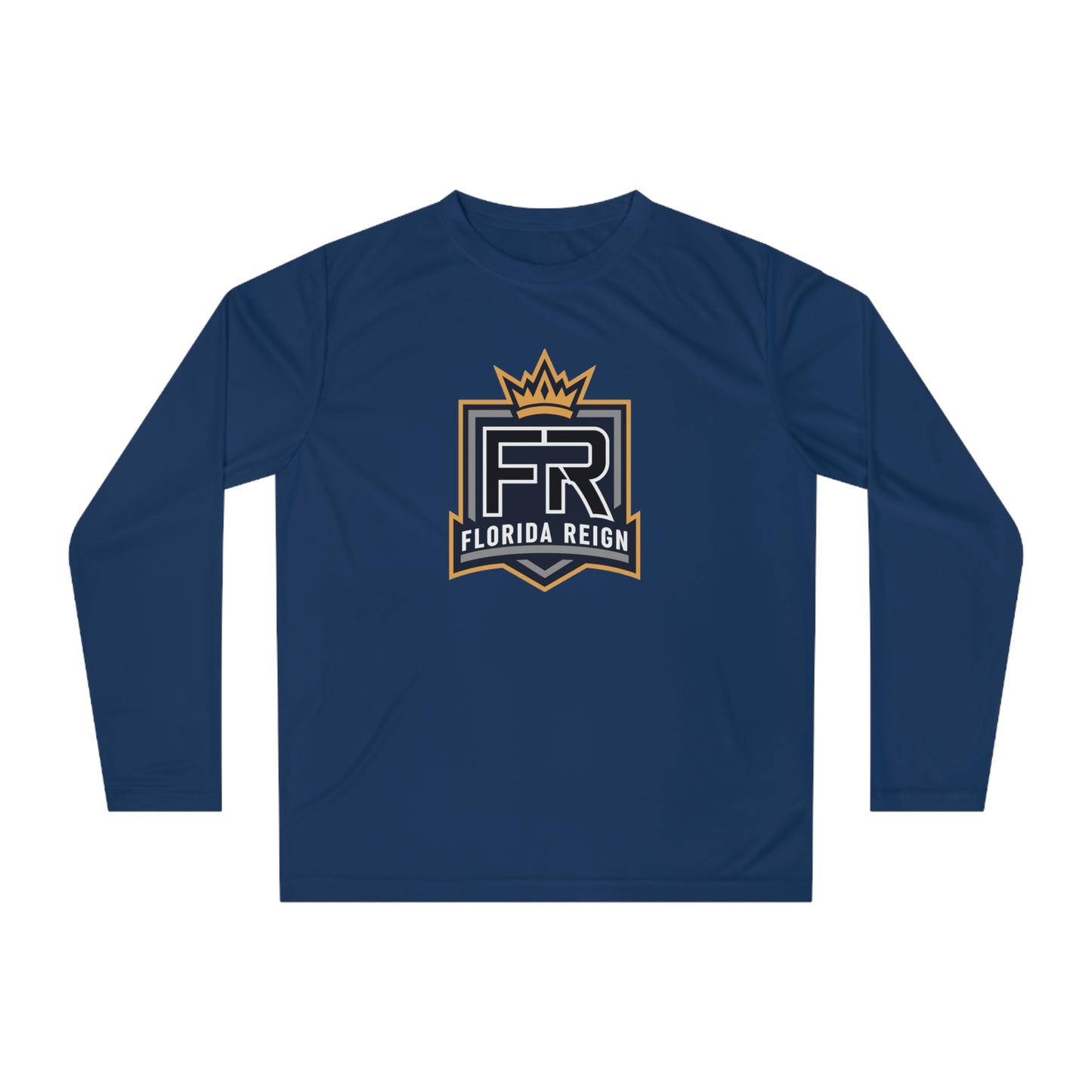 Adult Florida Reign Lacrosse Team 365 Performance Long Sleeve Shirt