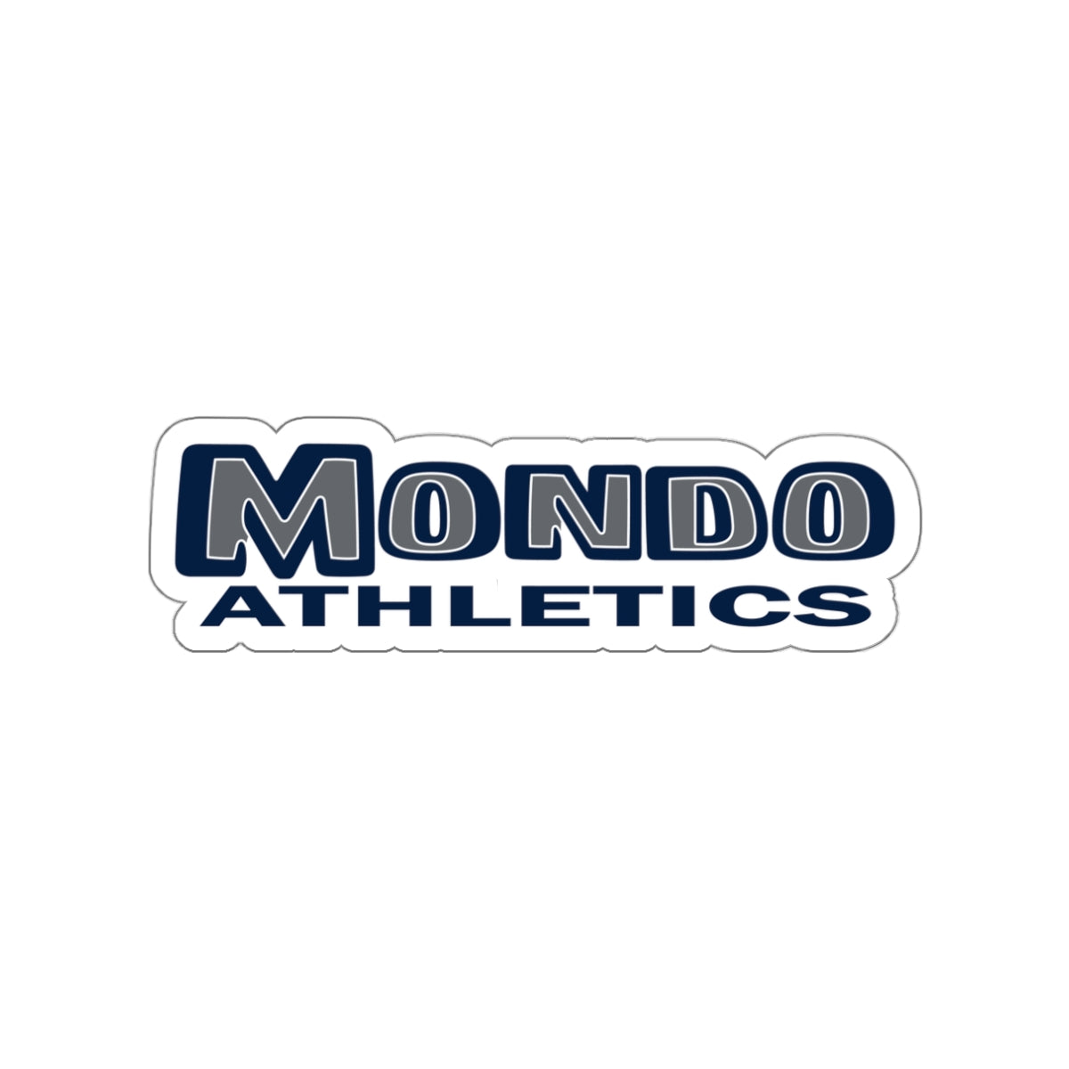 MONDO Athletics Die-Cut Outdoor Sticker