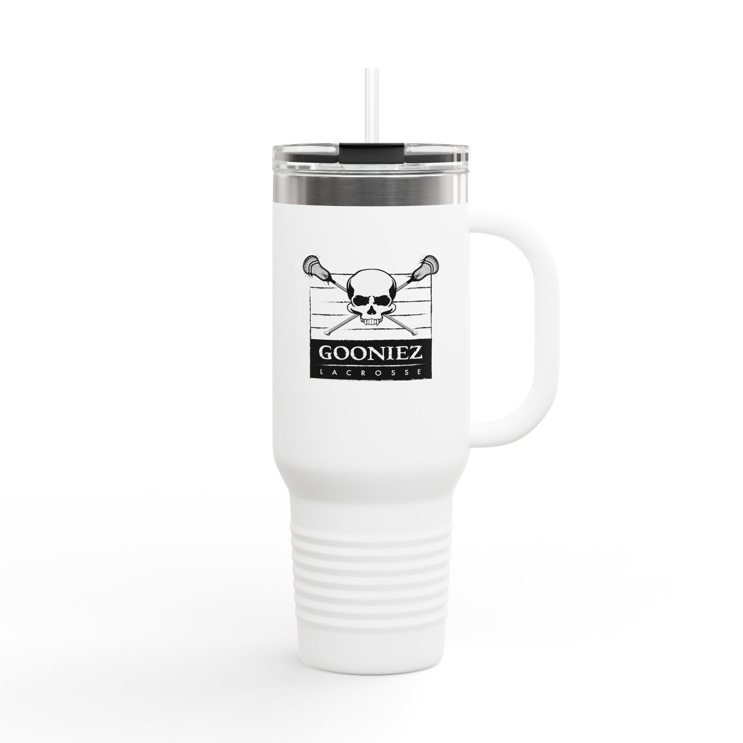 Gooniez Lacrosse Insulated Travel Mug (40oz)