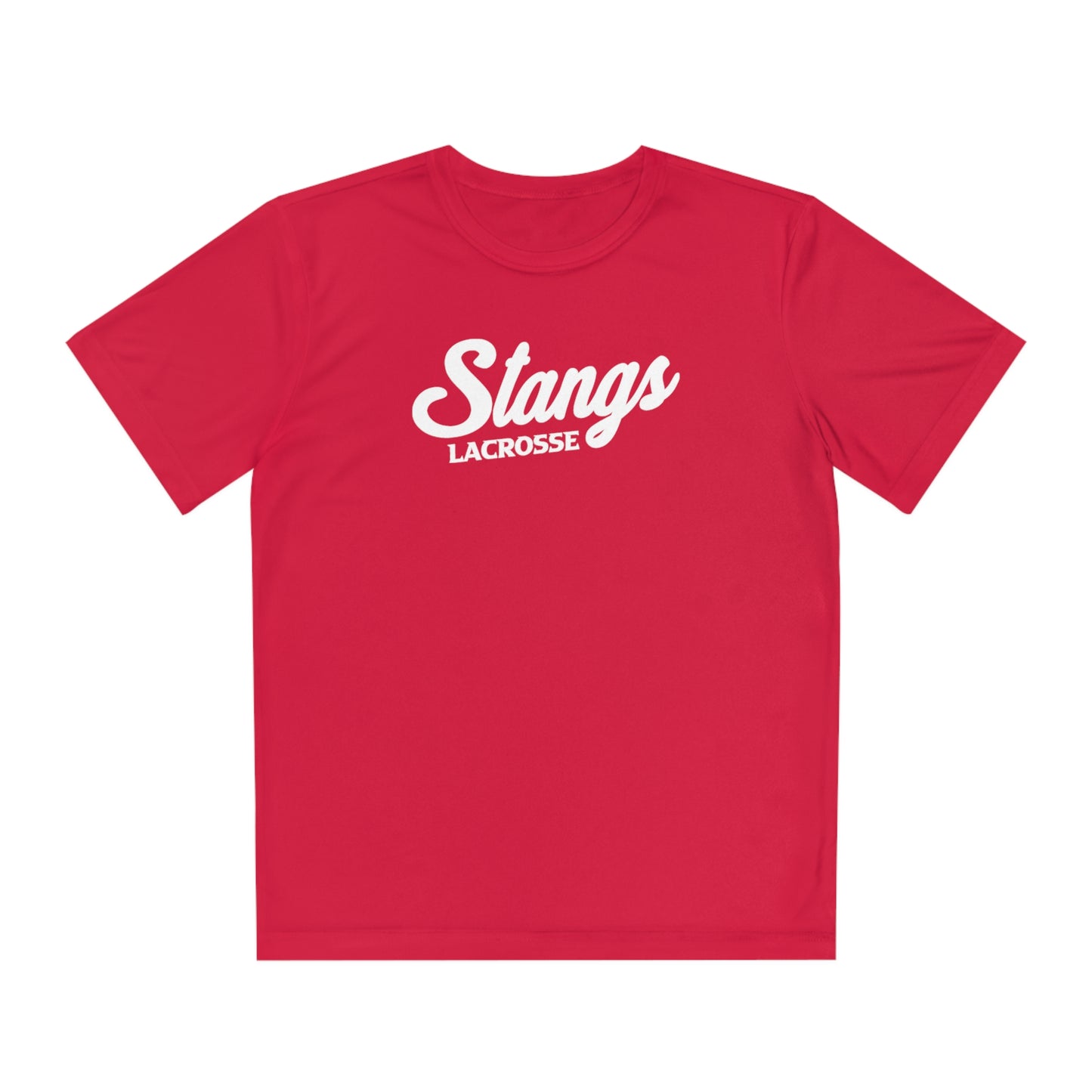 Youth Stangs Lacrosse Club Sport-Tek Performance Tee
