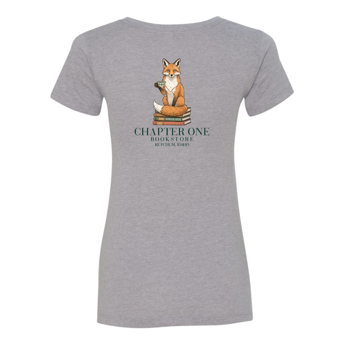Women's Chapter One Bookstore Next Level Ideal T-Shirt