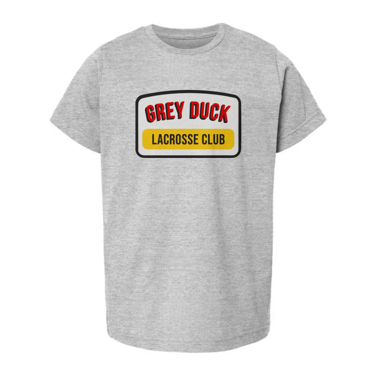 Youth Grey Duck Lacrosse LAT Cotton T-Shirt