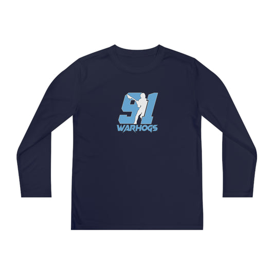 Youth Warhogs BLC Sport-Tek Performance Long Sleeve