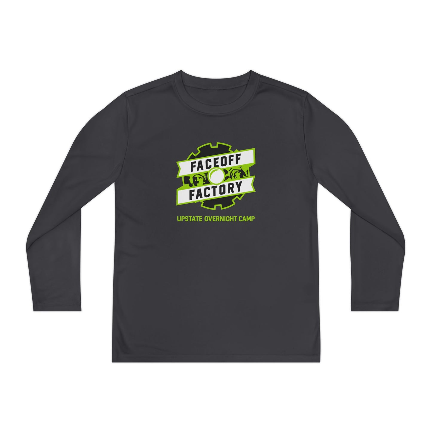 Youth Upstate Overnight Camp Sport-Tek Performance Long Sleeve Shirt