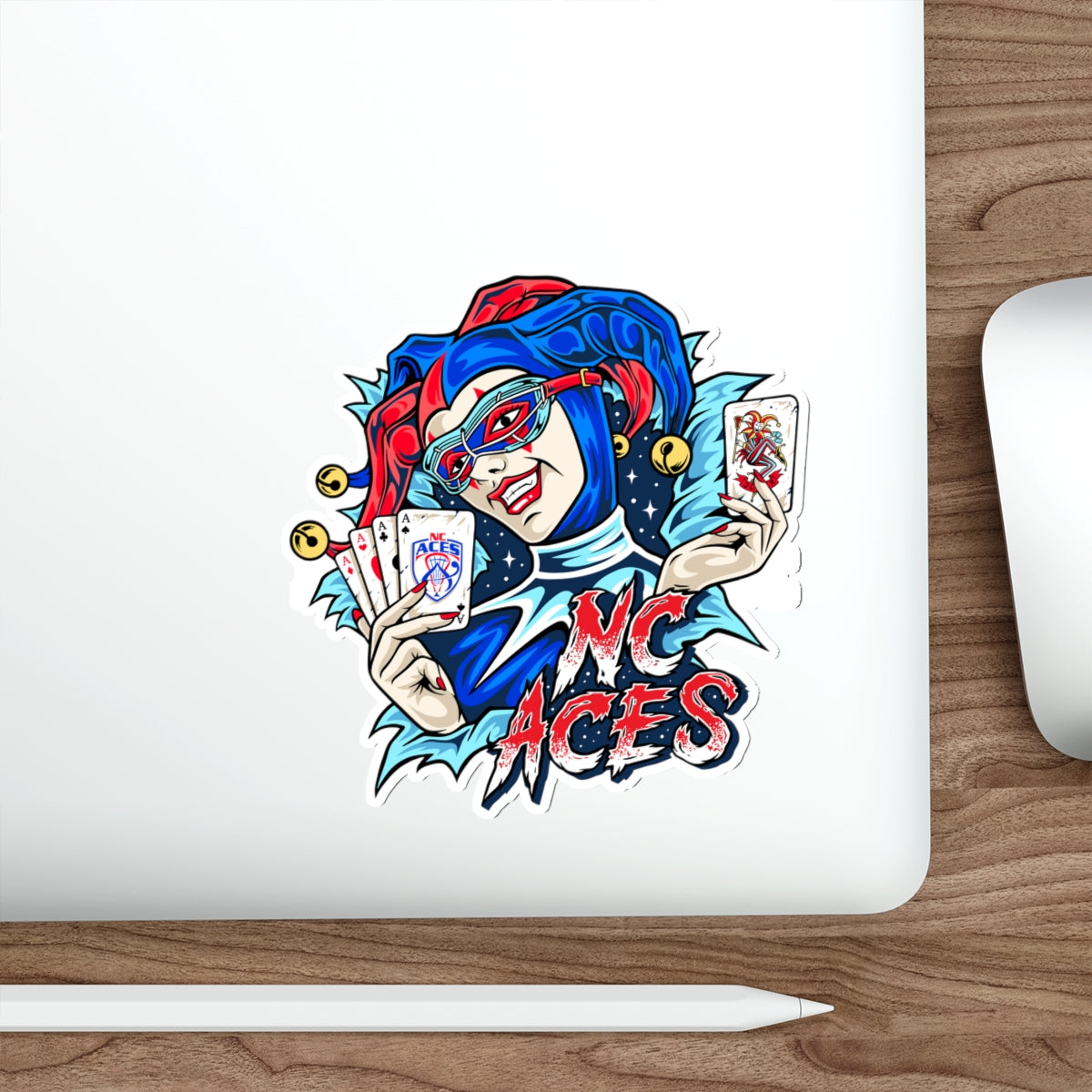NC Aces Die-Cut Sticker