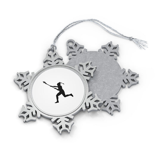 CNL Pewter Snowflake Ornament