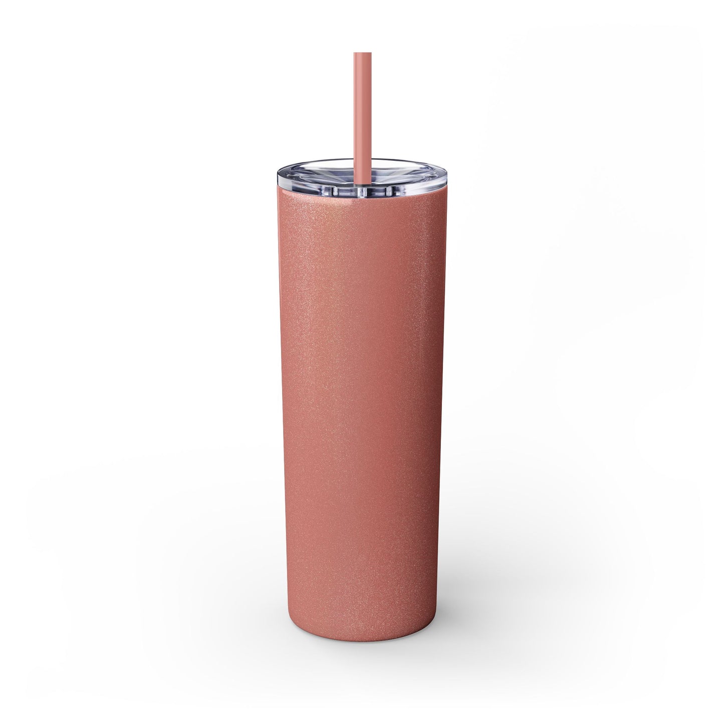 Secondslide Skinny Tumbler w/ Straw 20oz