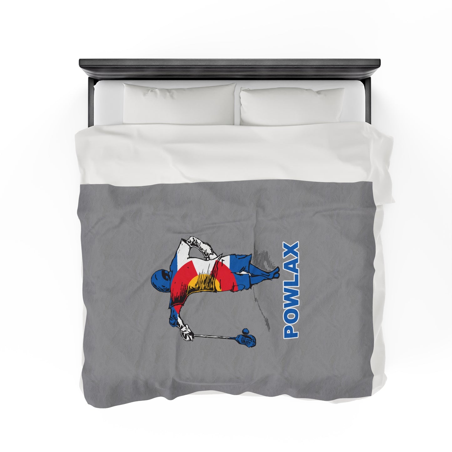 POWLAX Velveteen Plush Blanket