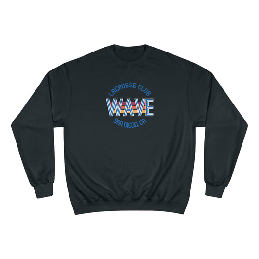 Adult SD Wave Lacrosse Champion Crewneck