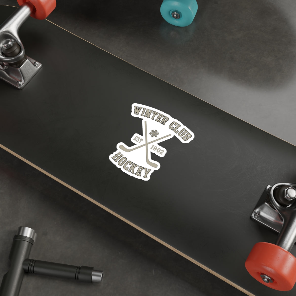 Winter Club Die-Cut Sticker