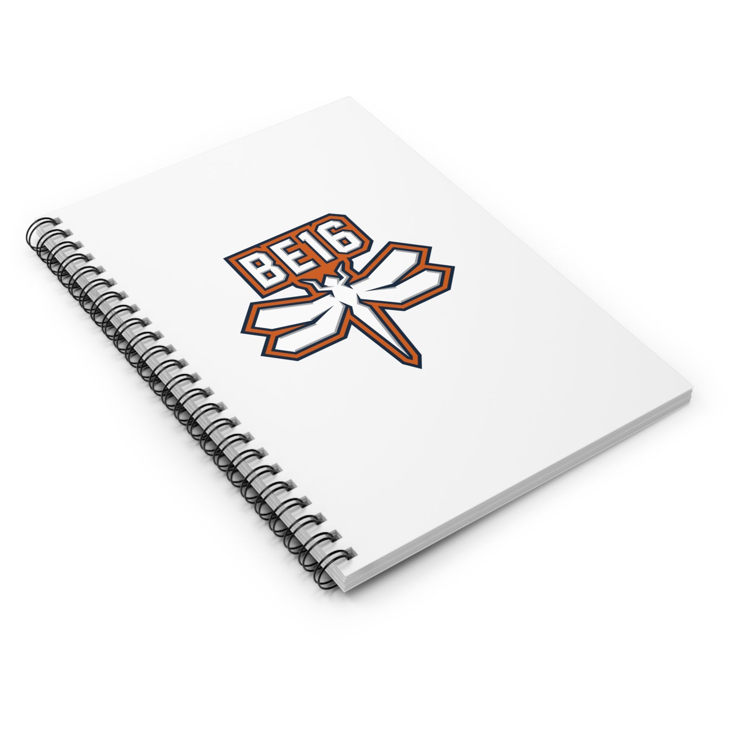 BE16 Foundation Spiral Notebook - Ruled Line (8" x 6")
