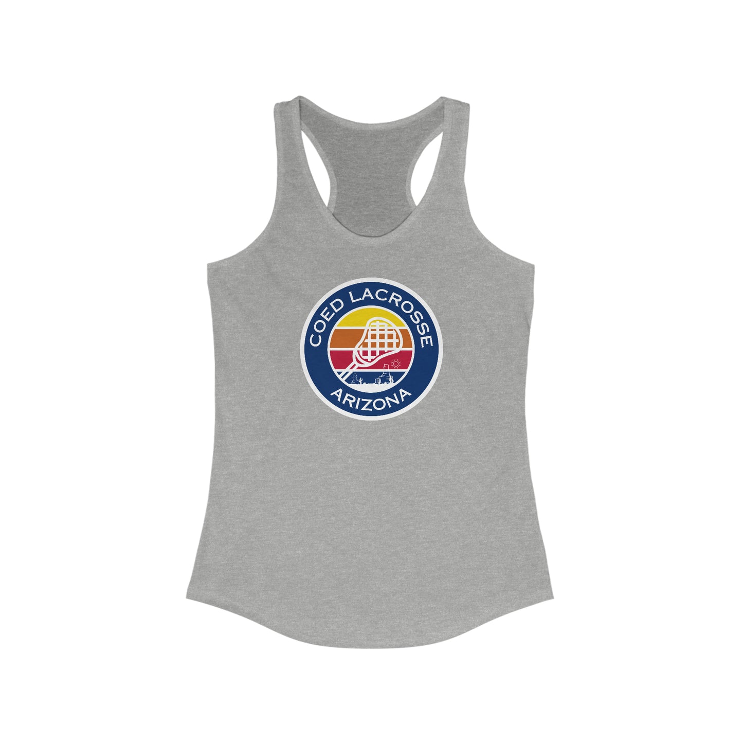 Women's Coed Lacrosse Next Level Racerback Tank