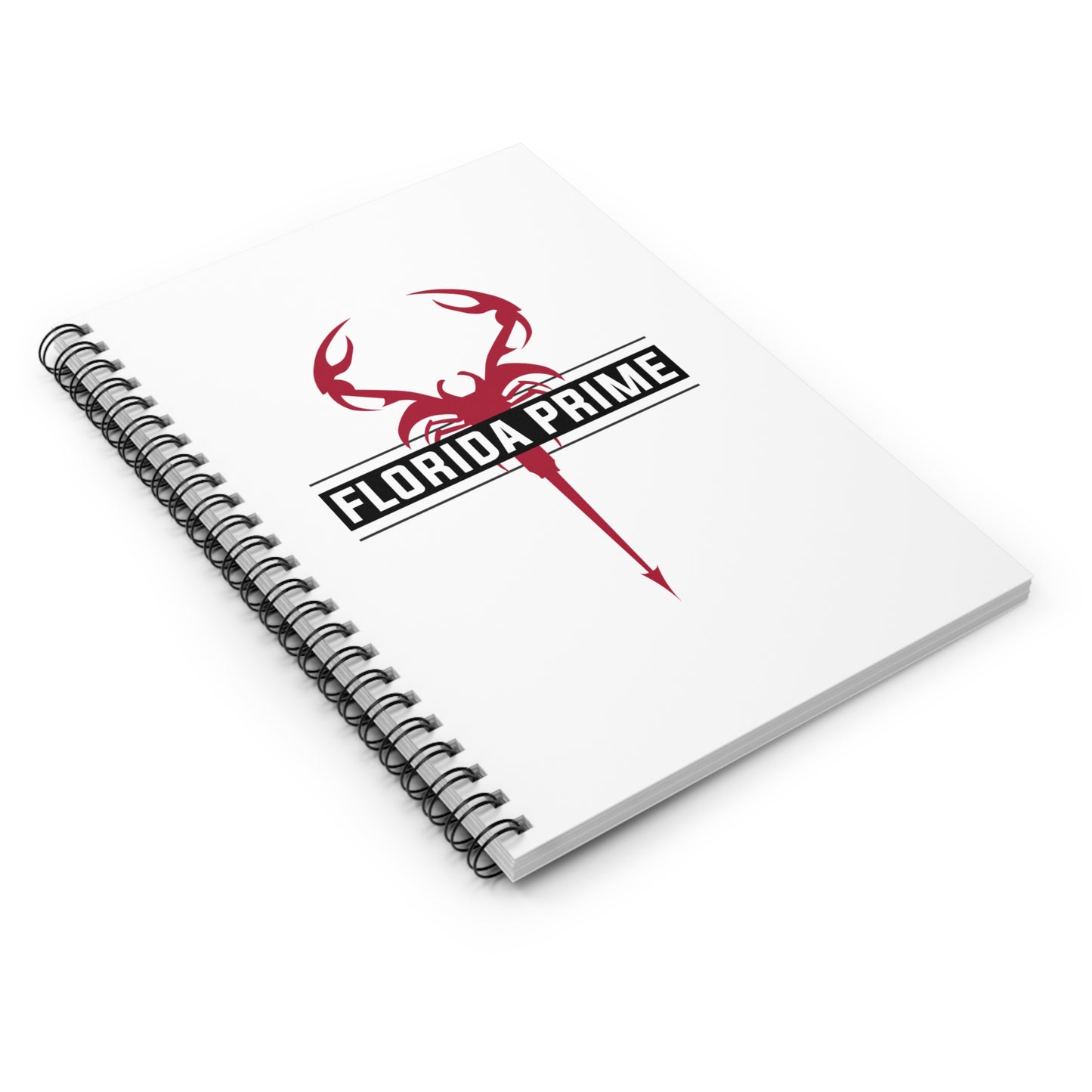 Florida Prime Lacrosse Spiral Notebook - Ruled Line (8" x 6")