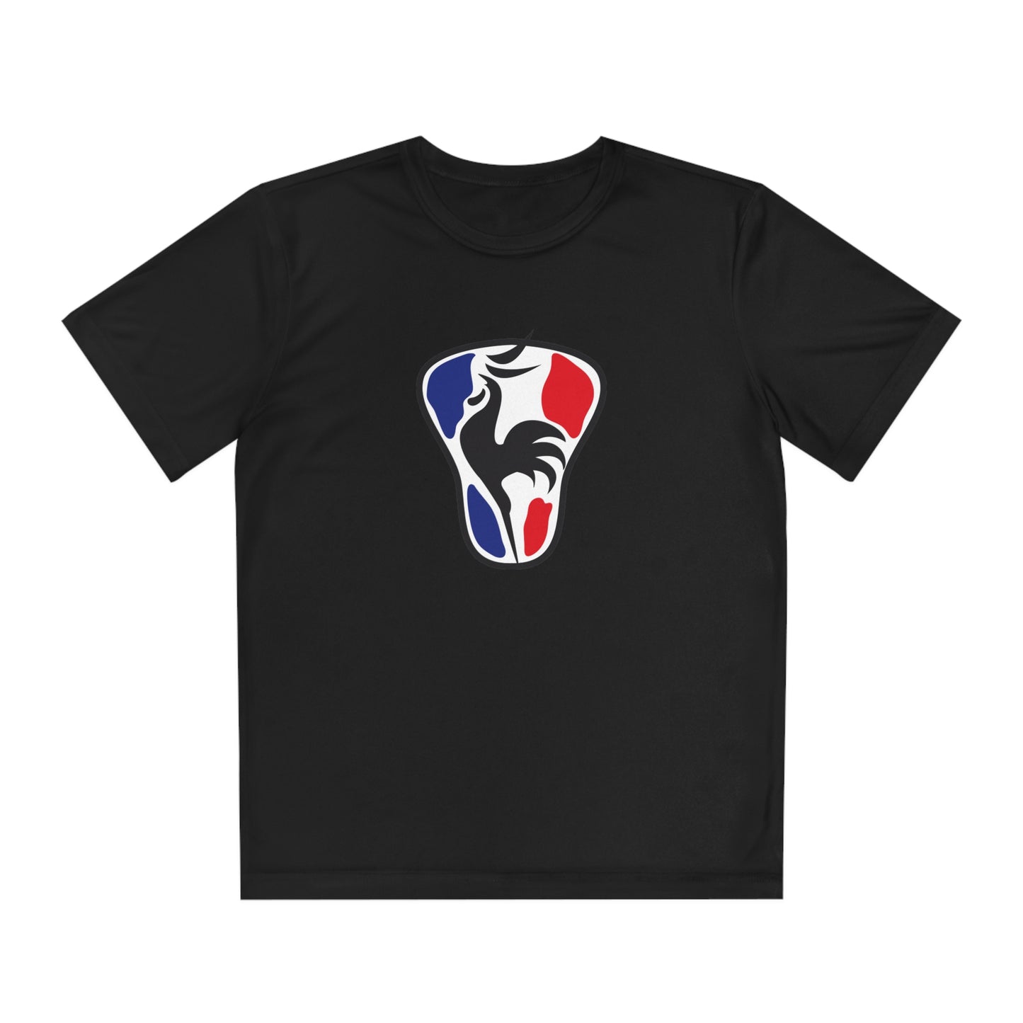 Youth France Lacrosse Sport-Tek Performance T-shirt