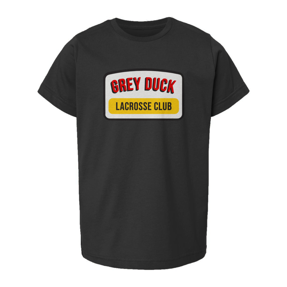 Youth Grey Duck Lacrosse LAT Cotton T-Shirt