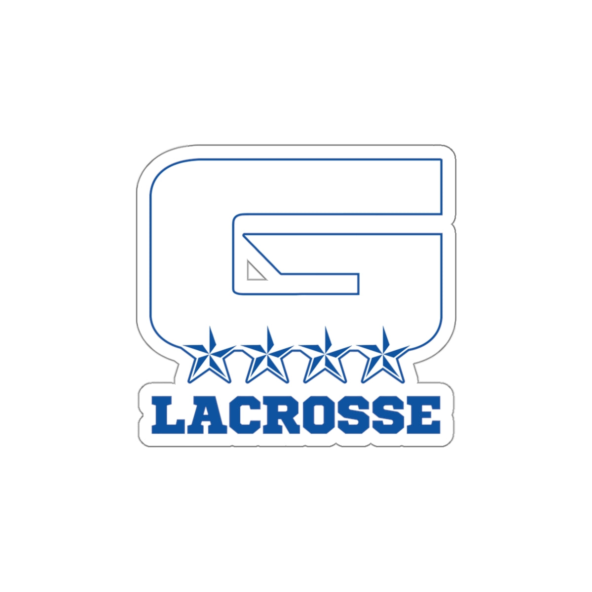 Grant Lacrosse Die-Cut Sticker