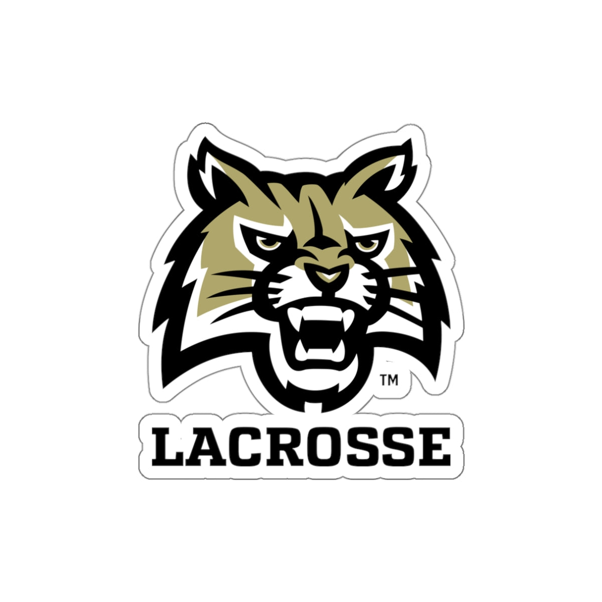 Buchholz Lacrosse Die-Cut Sticker