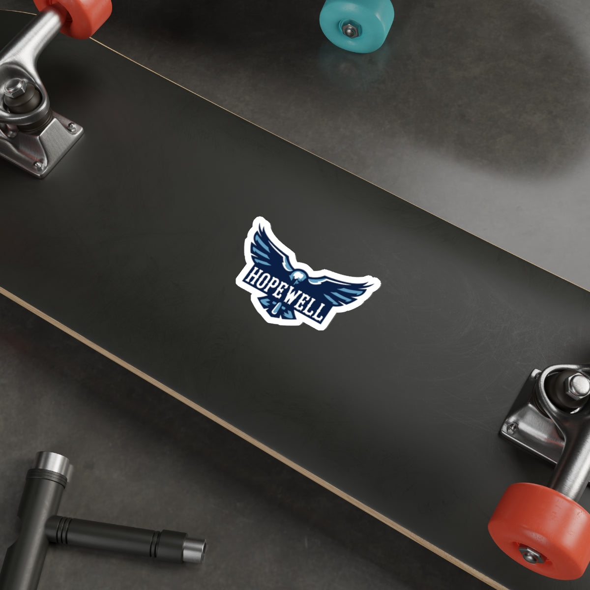 Hopewell Hawks Die-Cut Sticker