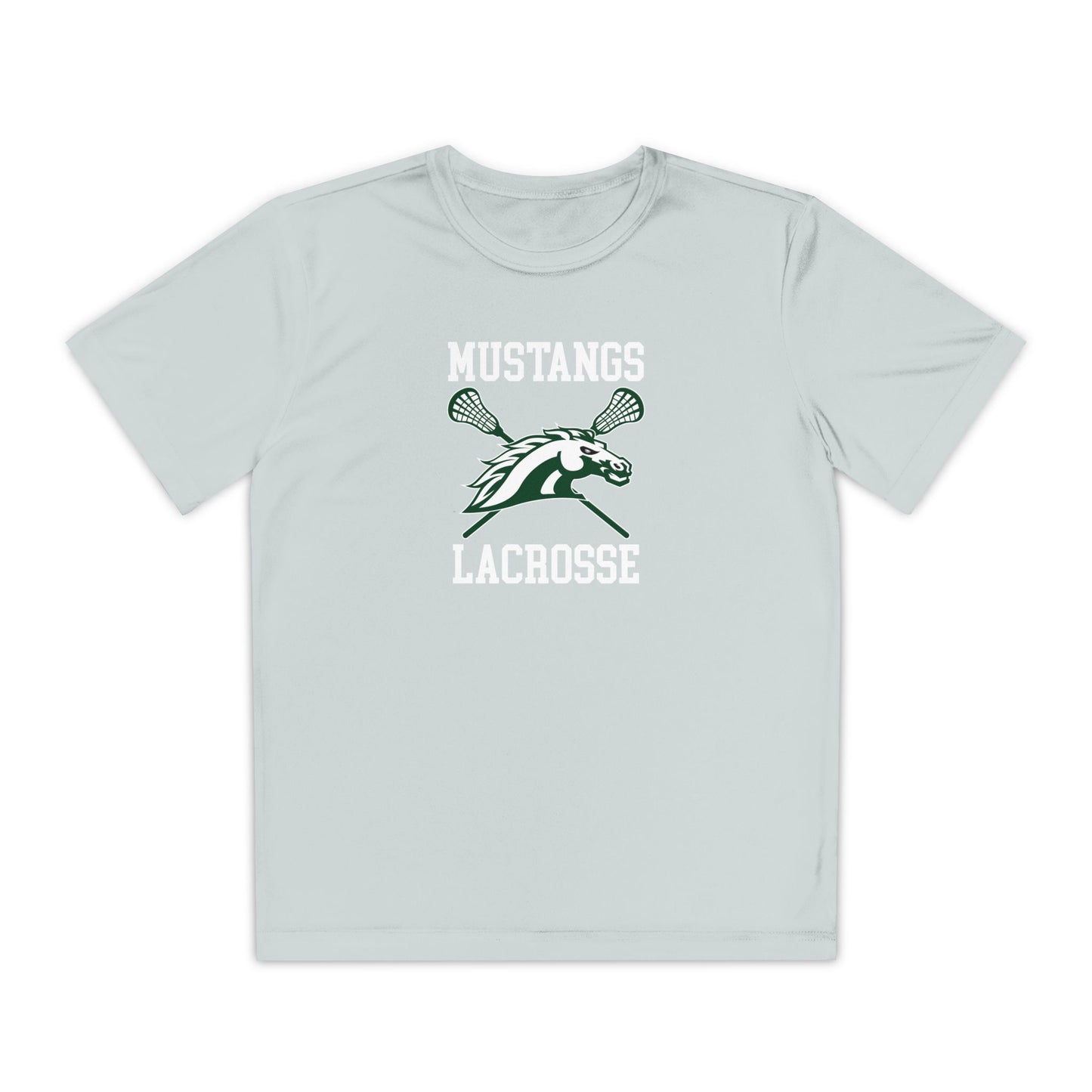 Youth Mustangs Lacrosse Sport-Tek Performance T-Shirt