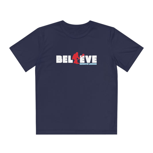 Youth Sasquatch Lacrosse Sport-Tek Performance T-Shirt