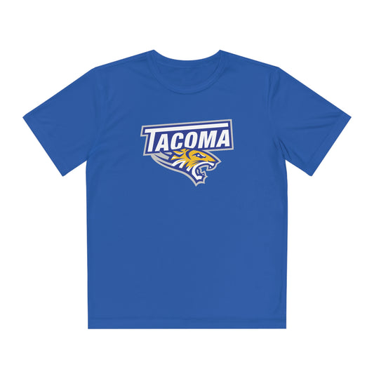 Youth Tacoma Tigers Lacrosse Sport-Tek Performance T-Shirt