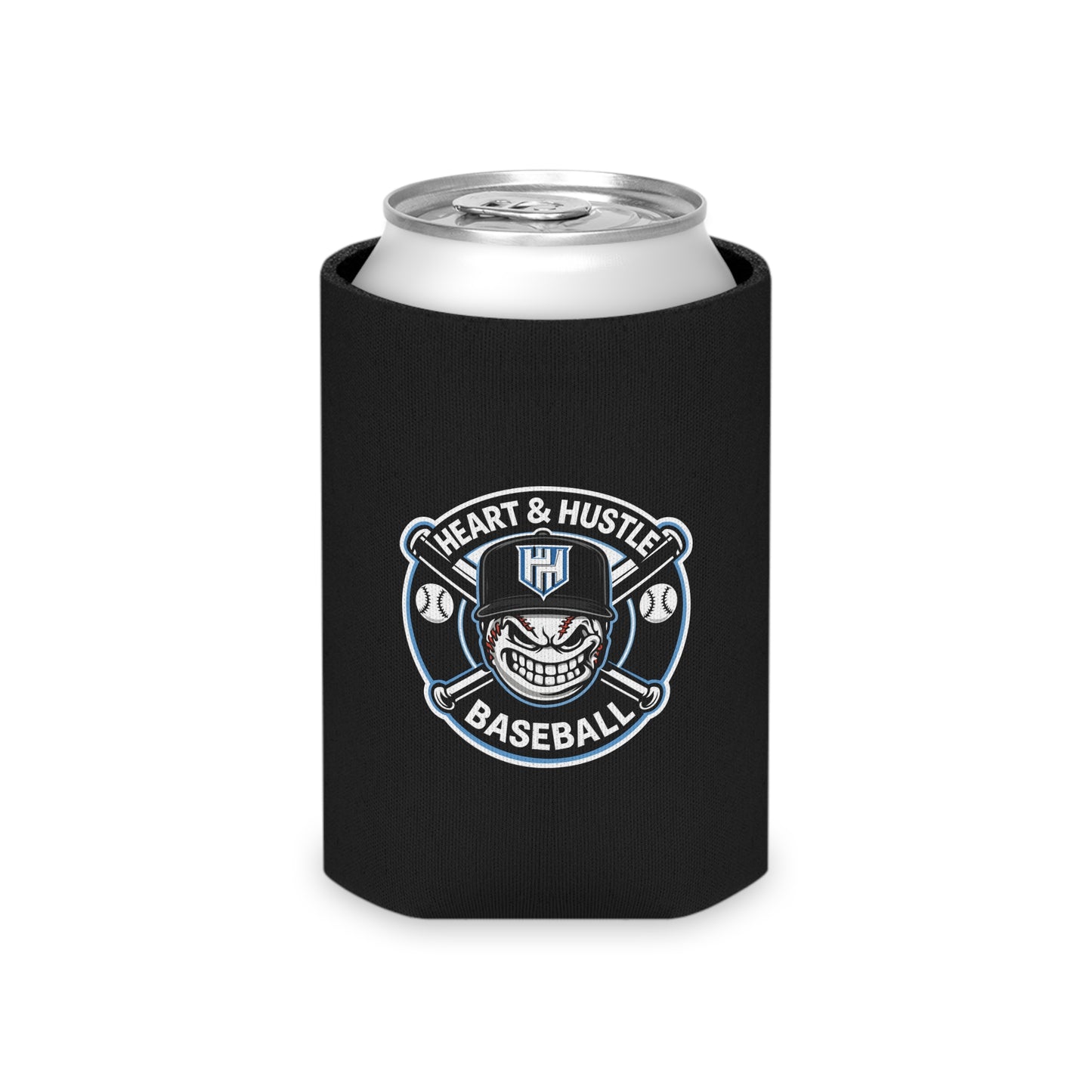 Heart and Hustle Baseball Can Cooler 3-pack