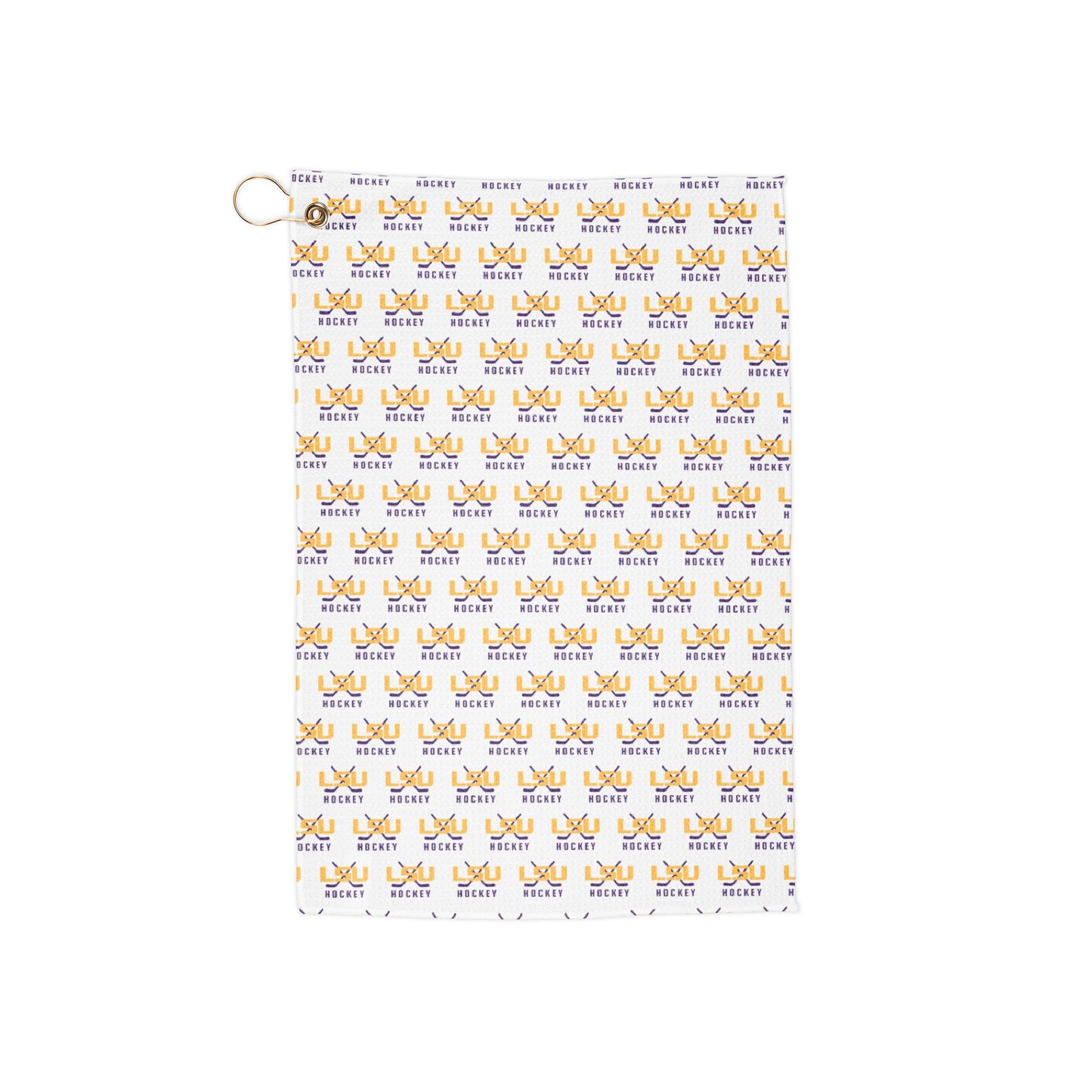 LSU Ice Hockey Golf Towel (16"x24")