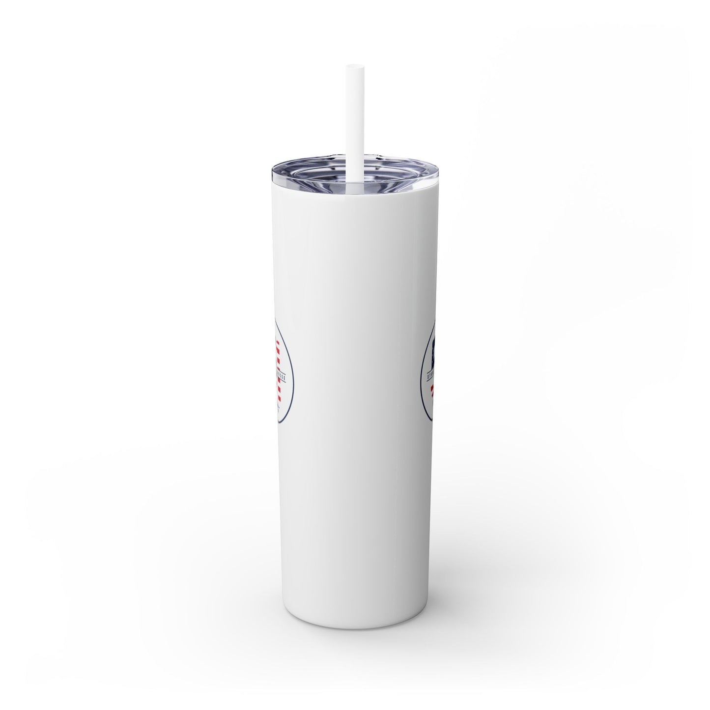 51 Stars Lacrosse Skinny Tumbler with Straw (20oz)