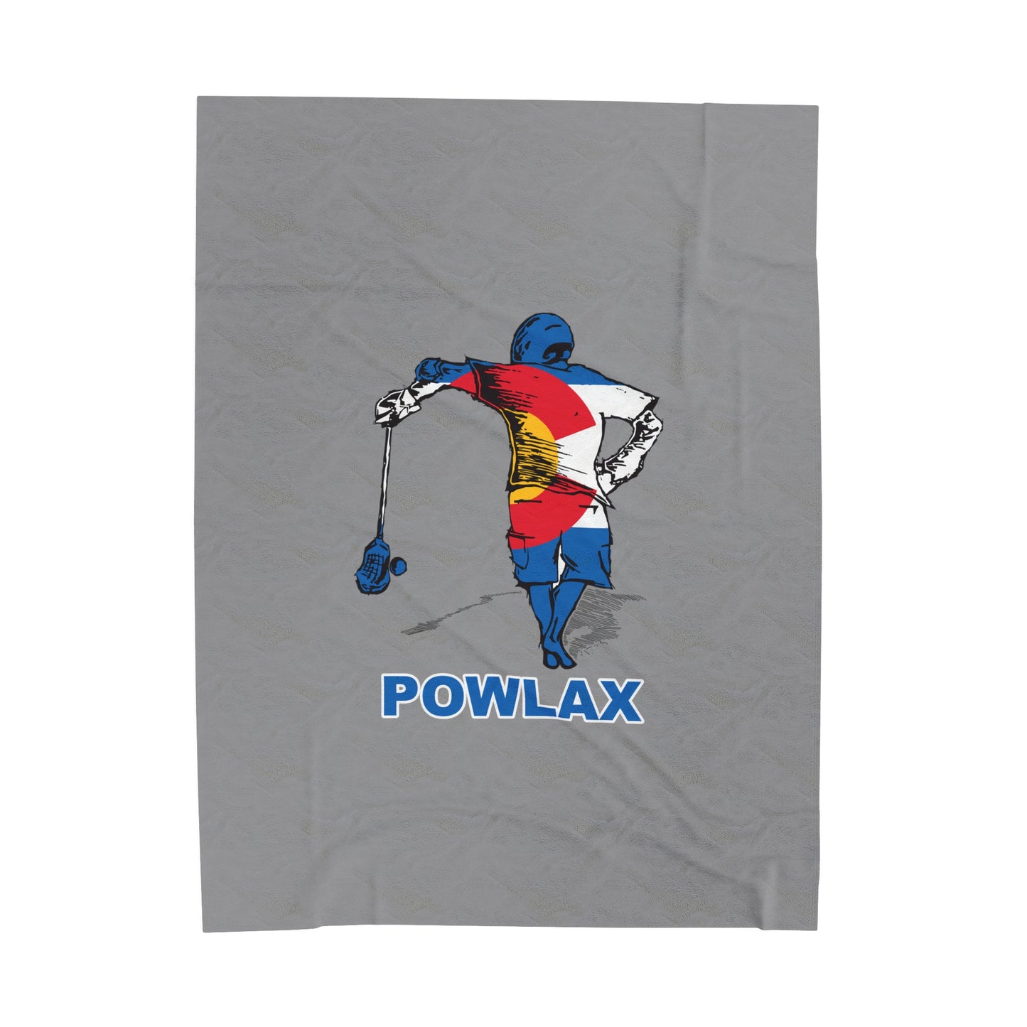 POWLAX Velveteen Plush Blanket