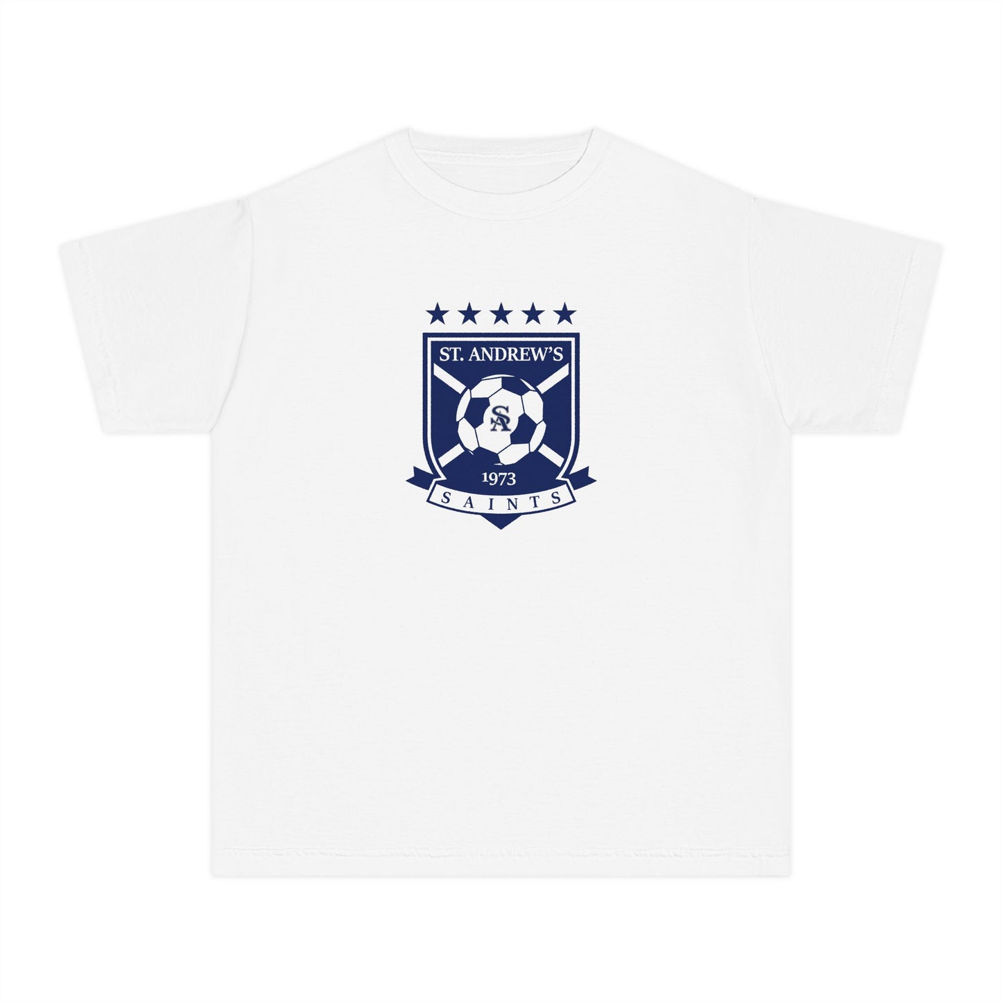 Youth St. Andrew's Soccer Comfort Colors Garment Dyed T-Shirt