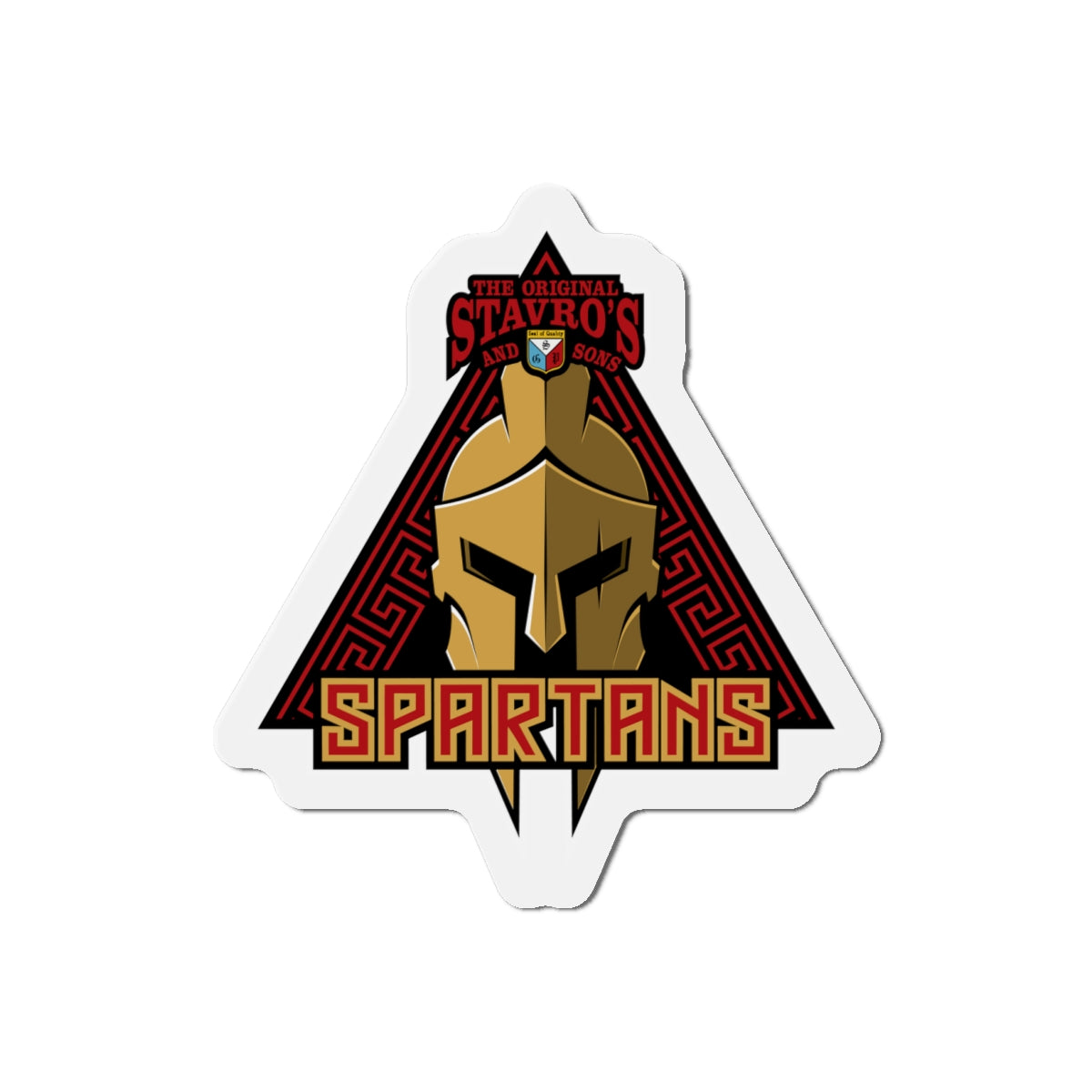 Spartans Die-Cut Magnet