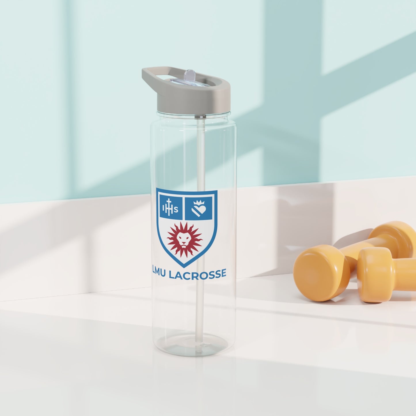 LMU Lacrosse Tritan Water Bottle