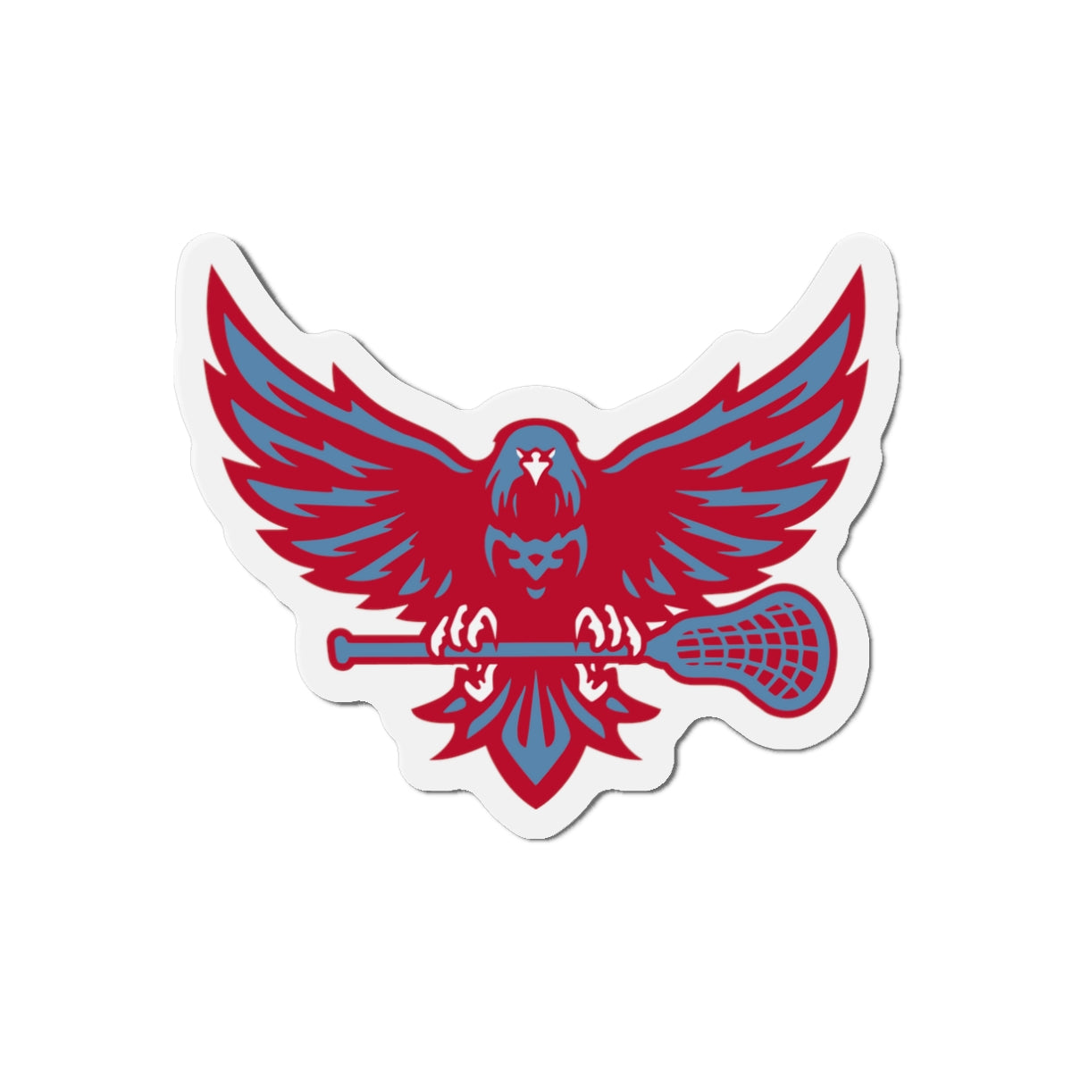 Crystal City Skyhawks Die-Cut Magnet