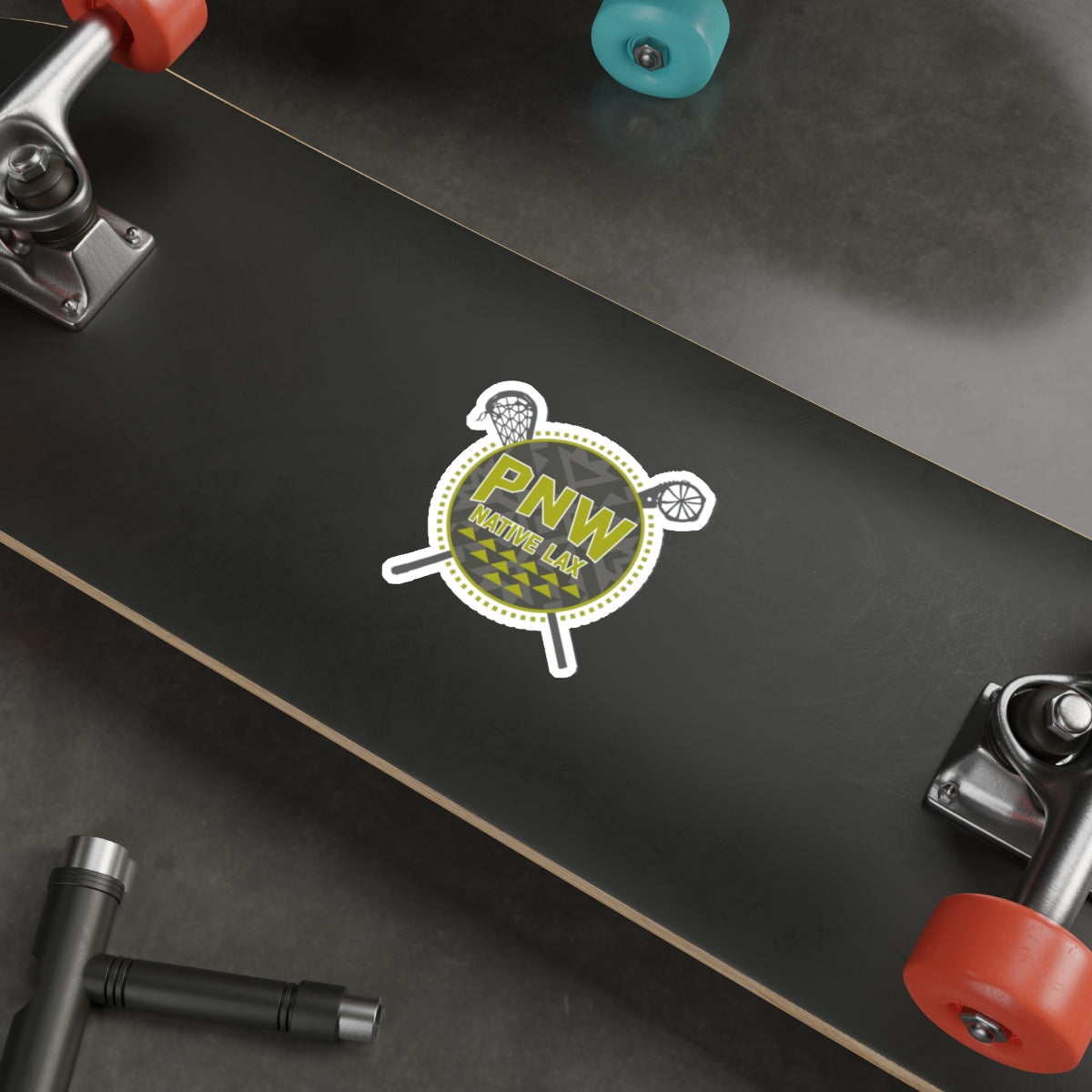 PNN Lacrosse Die-Cut Sticker