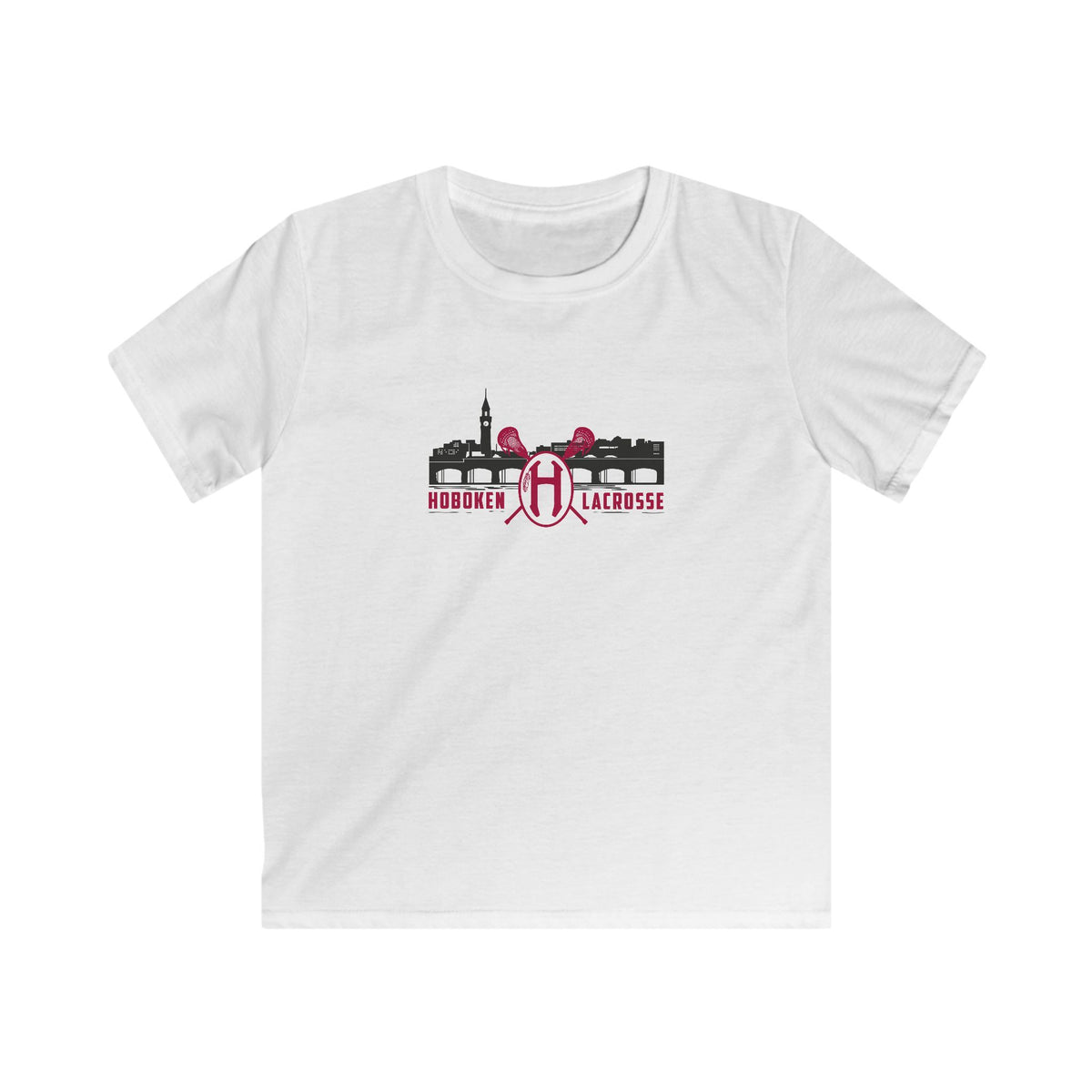 Youth Hoboken Lacrosse Gildan Softstyle T-Shirt