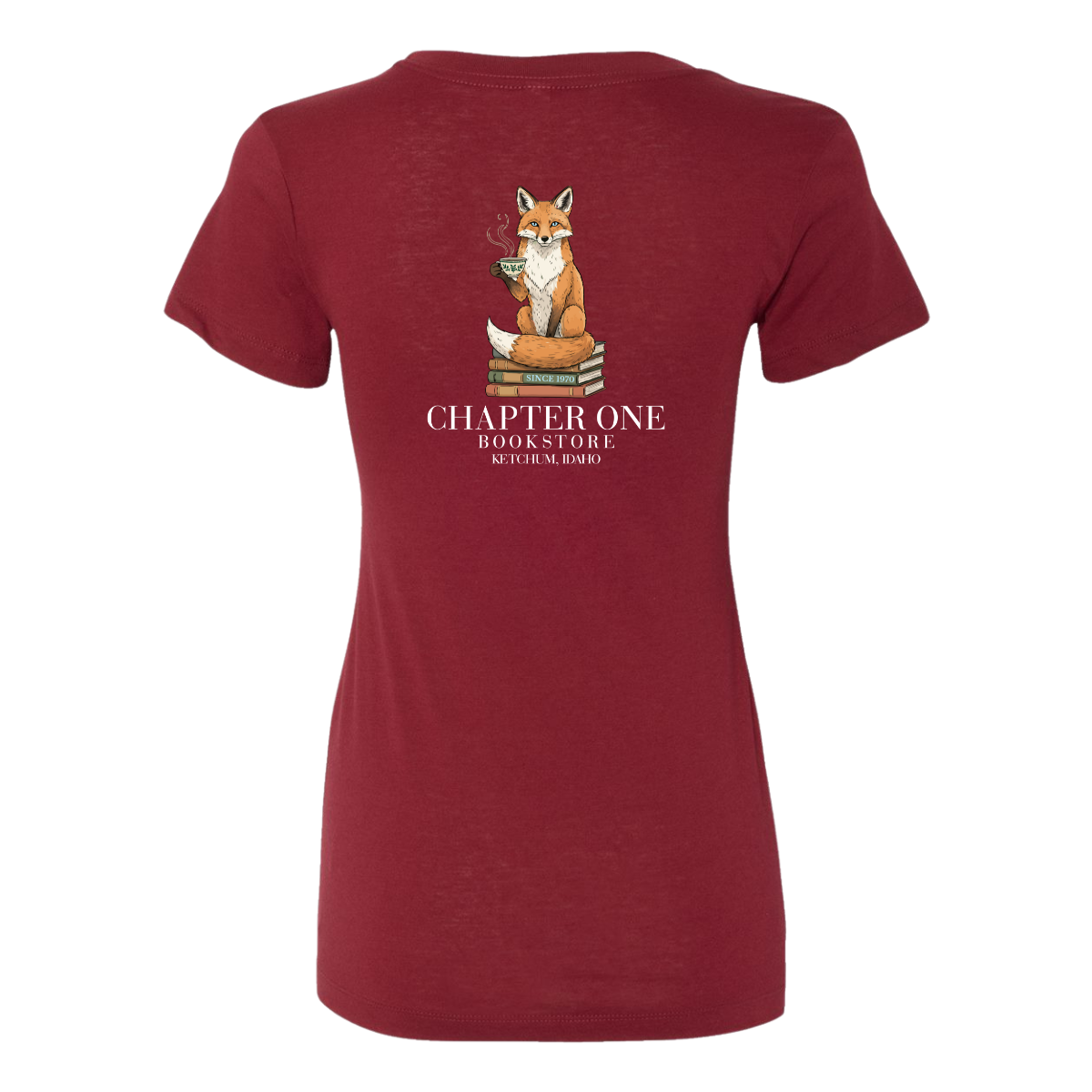 Women's Chapter One Bookstore Next Level Ideal T-Shirt