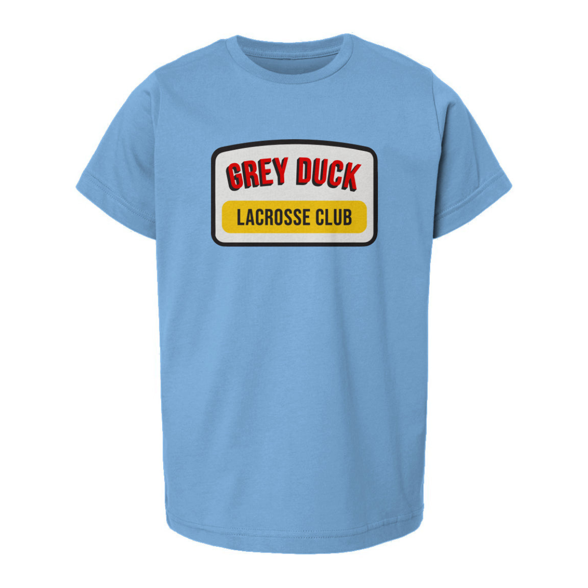 Youth Grey Duck Lacrosse LAT Cotton T-Shirt