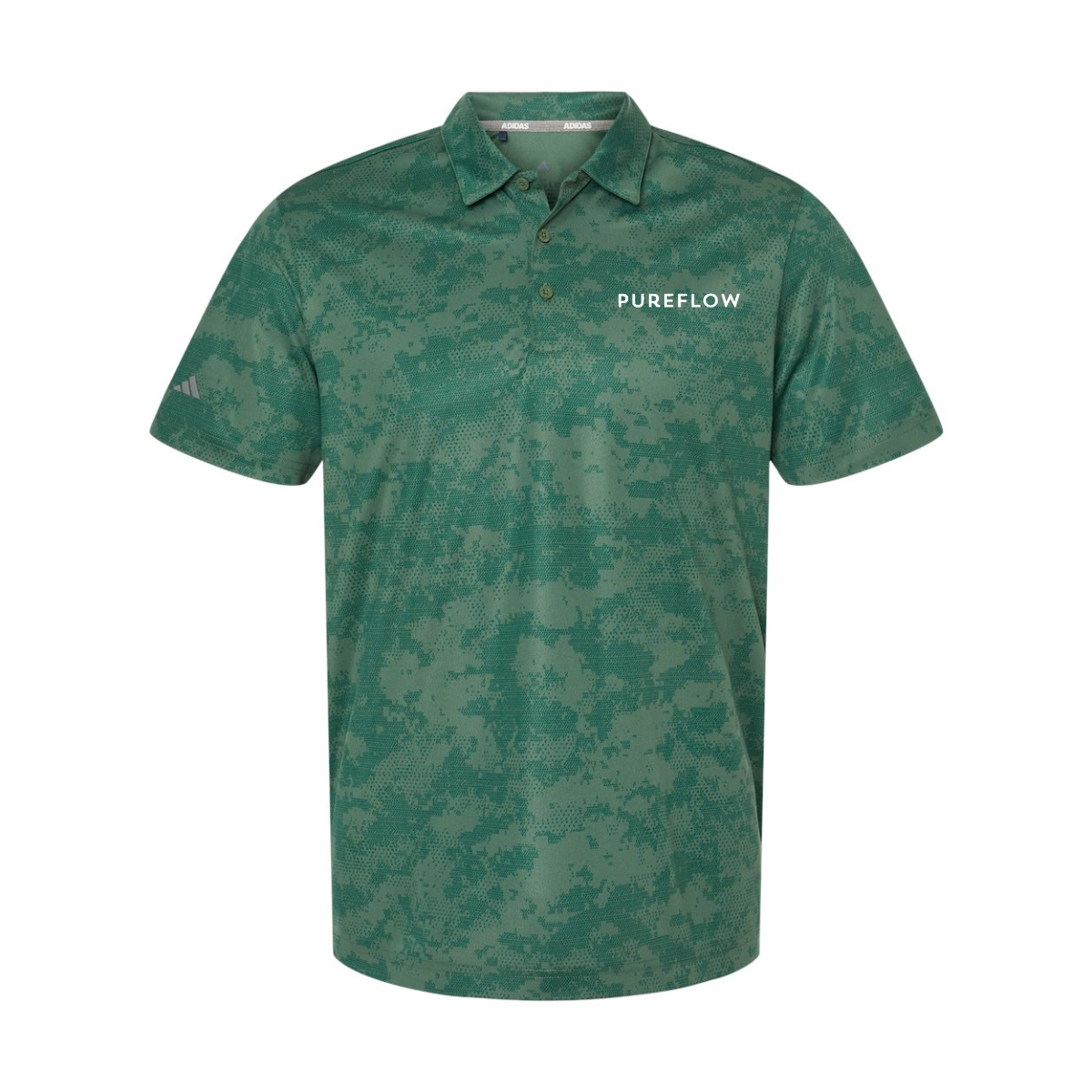 Mens Adidas Camo Print Polo