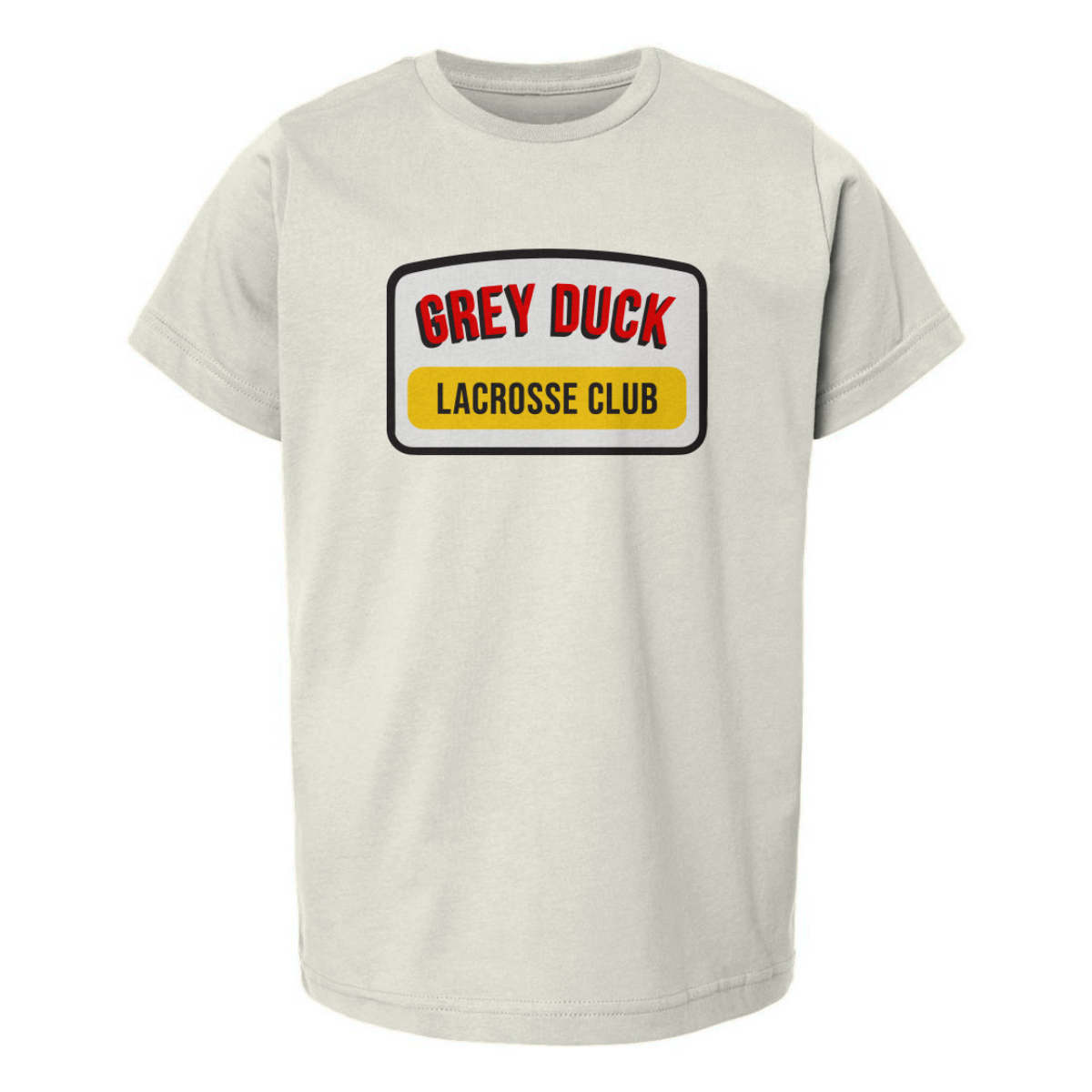 Youth Grey Duck Lacrosse LAT Cotton T-Shirt