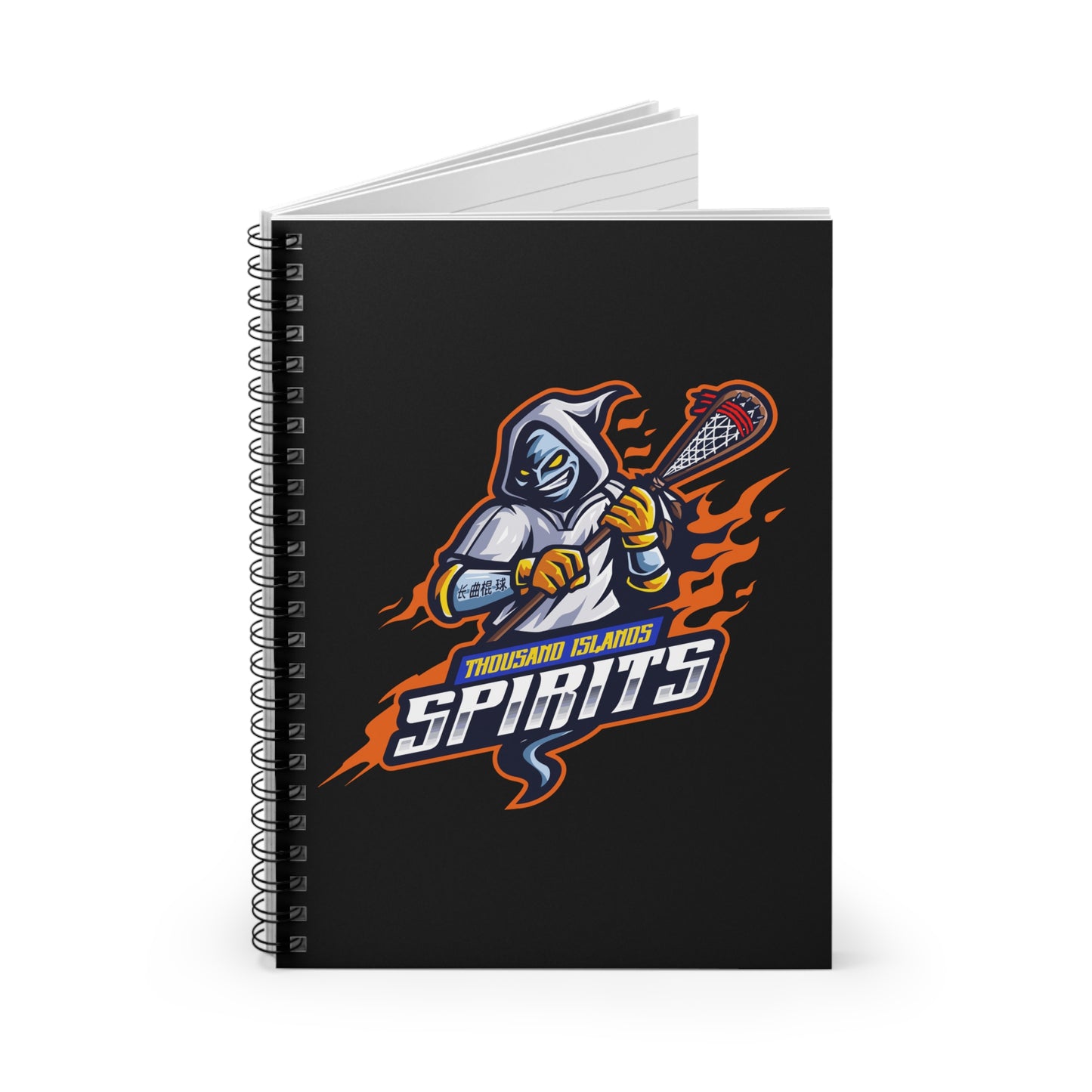 Thousand Islands Spirits Spiral Notebook - Ruled Line (8" x 6")