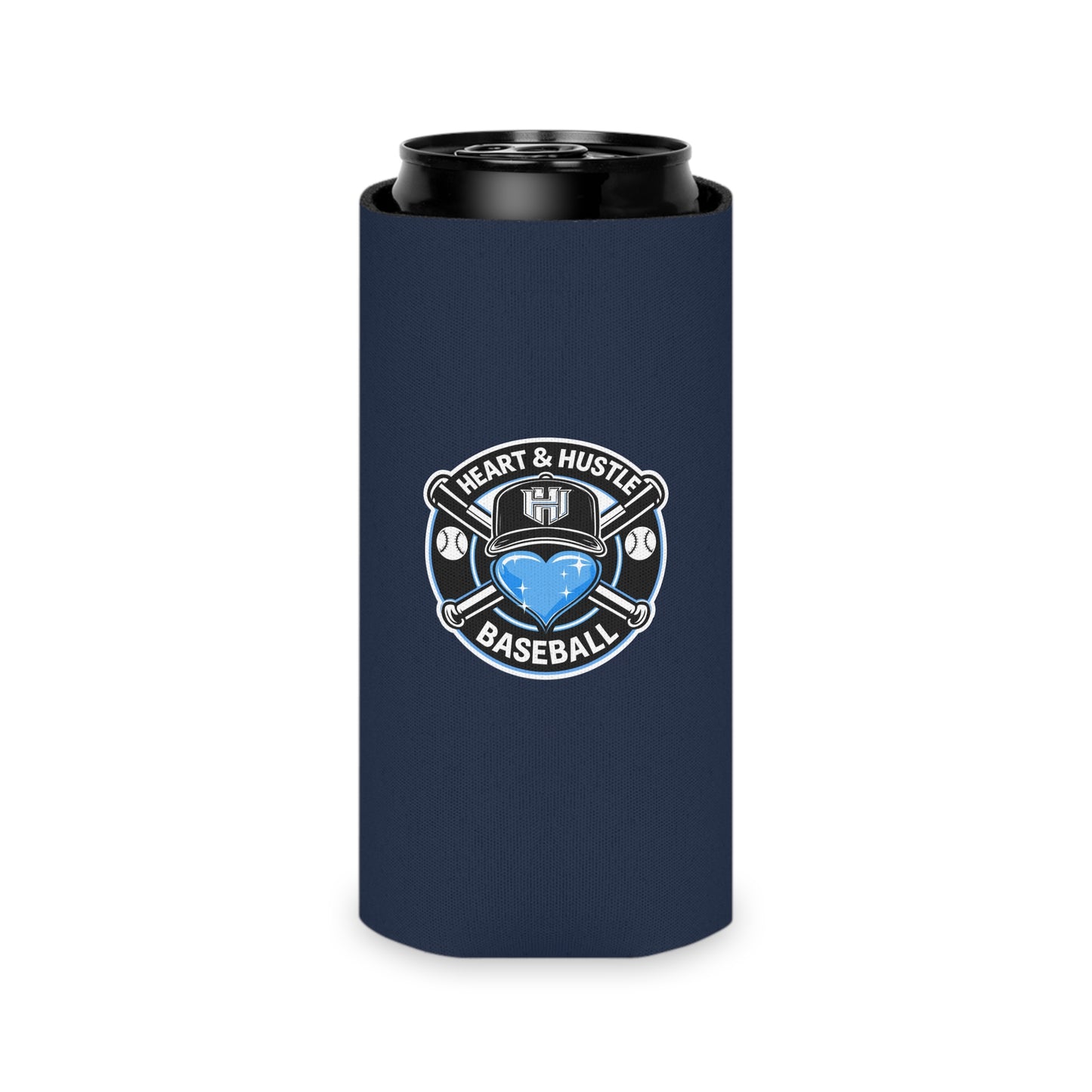Heart and Hustle Baseball Can Cooler 3-pack