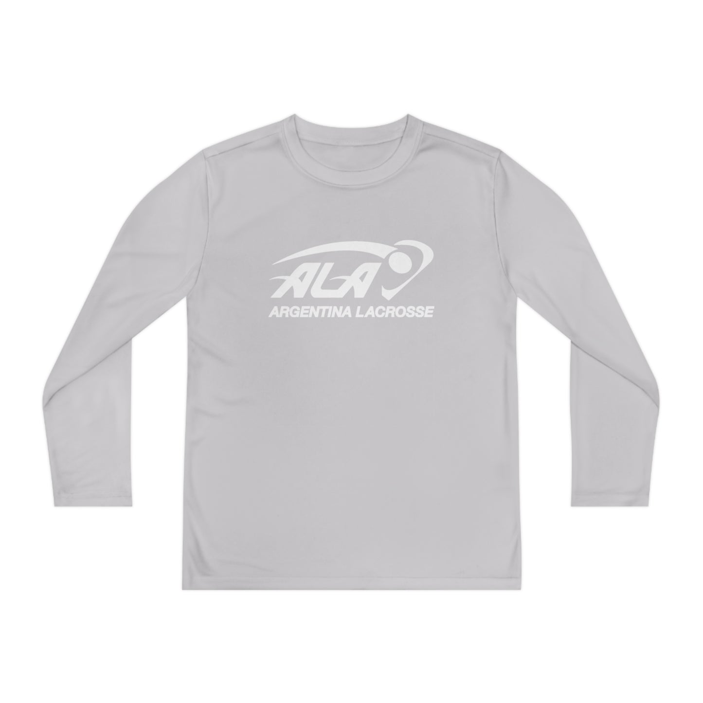 Youth Argentina Lacrosse Sport-Tek Performance Long Sleeve Shirt