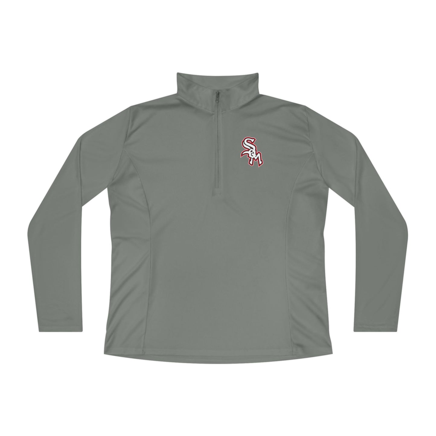 Women's South Orange-Maplewood Baseball Sport-Tek Quarter-Zip Pullover