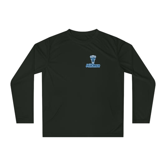 Adult Madison Milkmen Team 365 Performance Long Sleeve Shirt
