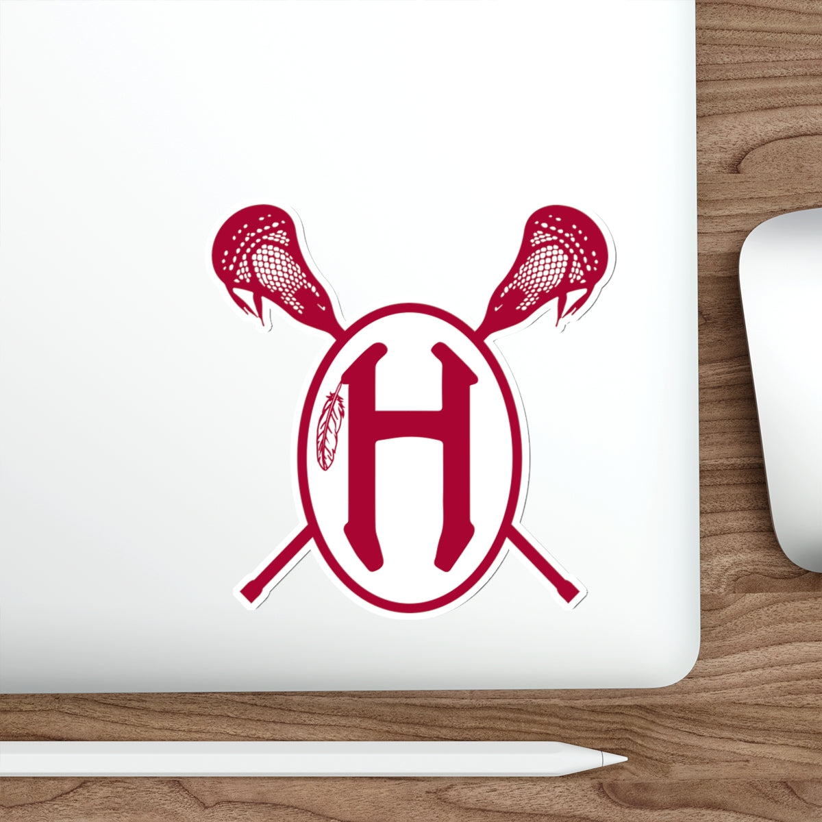 Hoboken Lacrosse Die-Cut Sticker