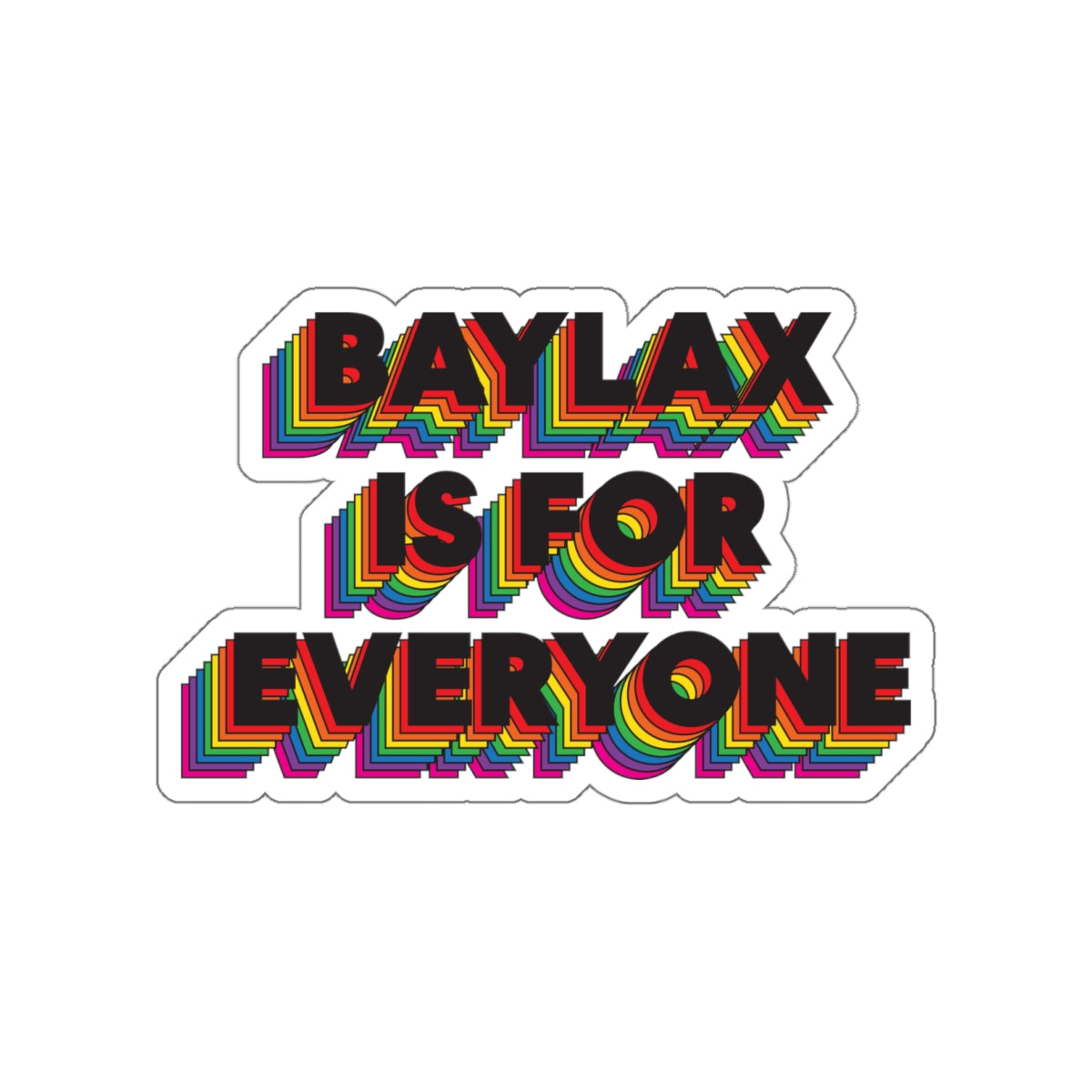 BayLax Die Cut Stickers