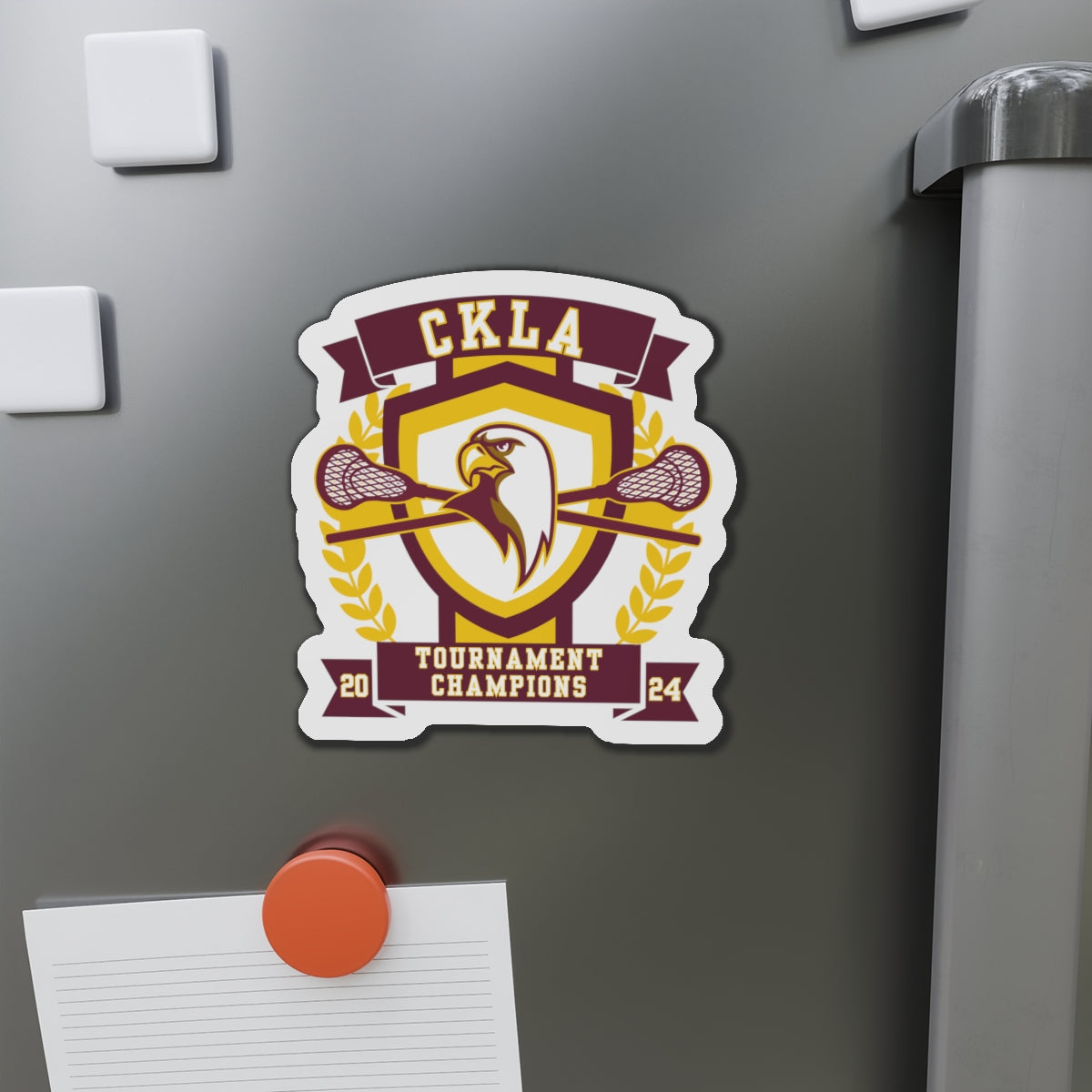 Jessie Clark Lacrosse Die-Cut Magnets