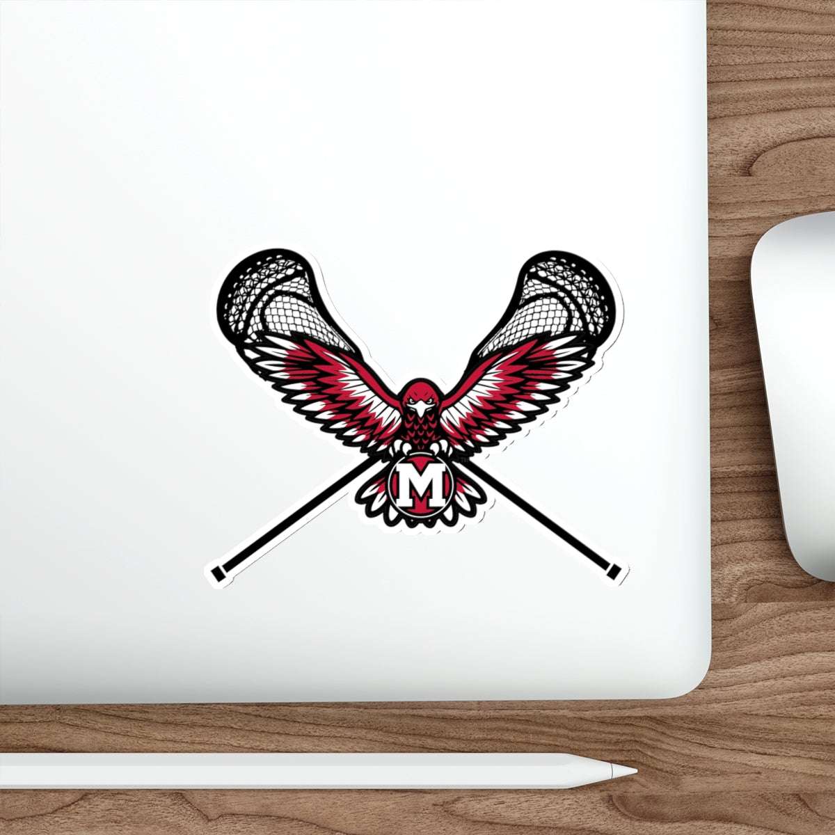 Montrose Lacrosse Die-Cut Sticker