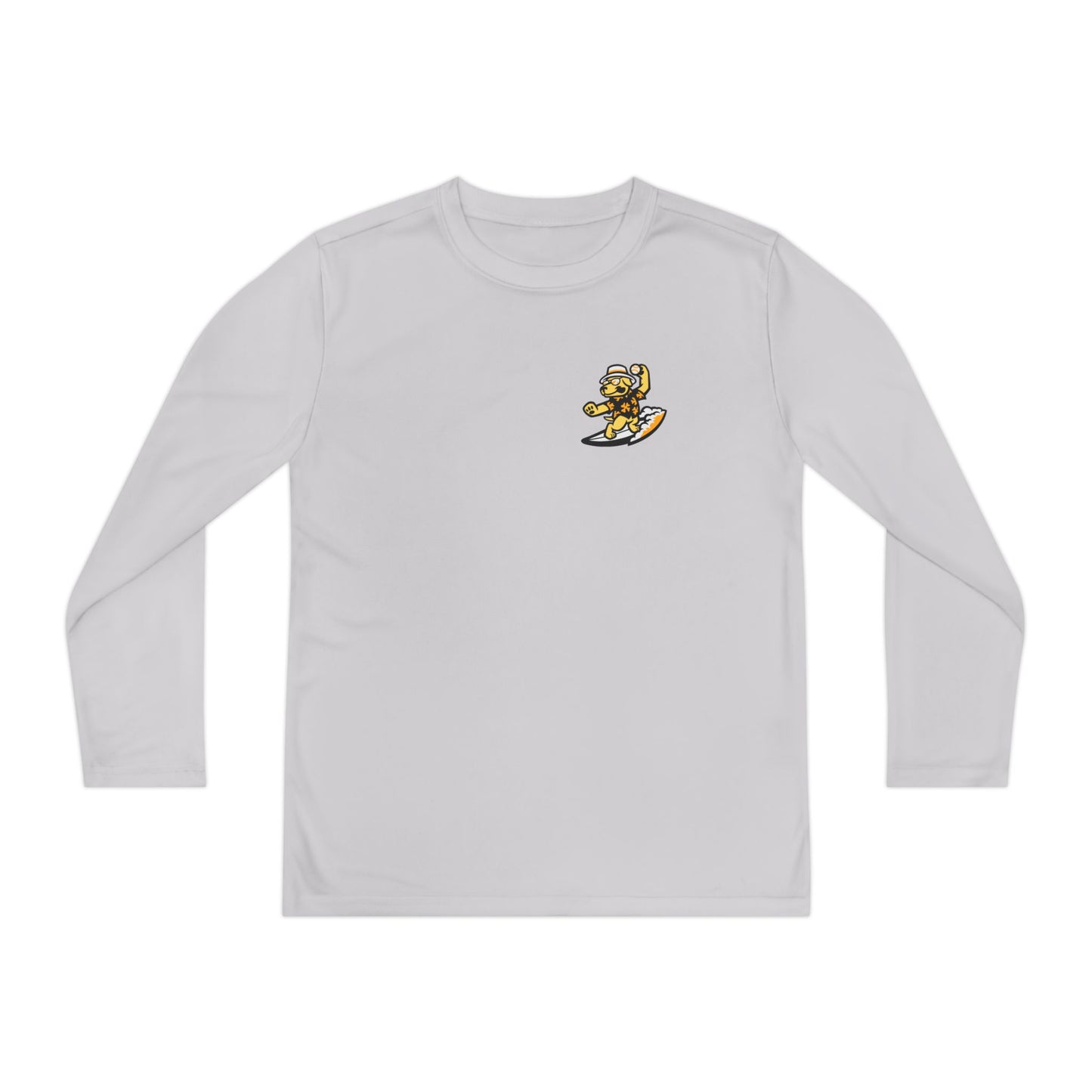 Youth YouthGold Sport-Tek Performance Long Sleeve Shirt